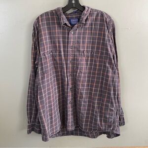 Pendleton plaid expedition button down shirt